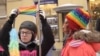 Акция "ЛГБТ-Спецназ" в Петербурге
