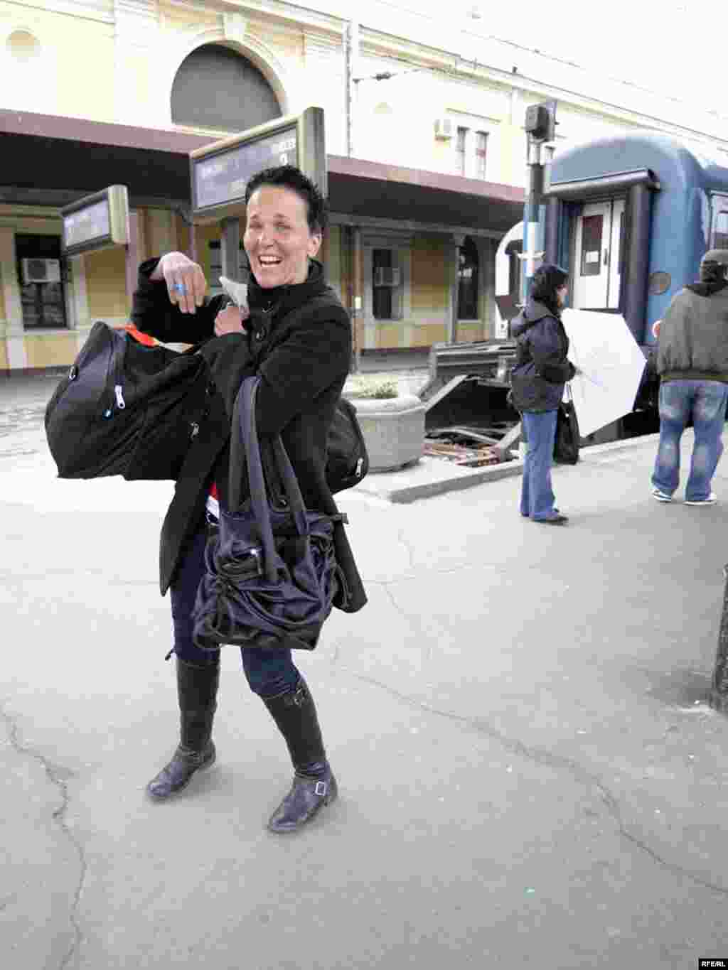 Serbia - Belgrade railway station, ilustrative photo, 22Apr2010.