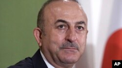 Ministrul turc de externe Mevlut Cavusoglu la 6 noiembrie 2018