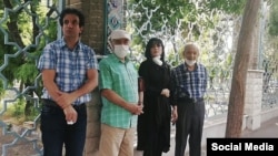 Members of the Iranian Writers' Association found the gates of the cemetery where prominent member Ahmad Shamlou is buried closed by security forces on the poet's death anniversary. 