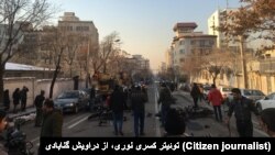 The aftermath of clashes between Gonabadi dervishes and various security forces in Tehran. February, 4, 2018