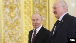 Володимир Путін і Олександр Лукашенко, архівне фото