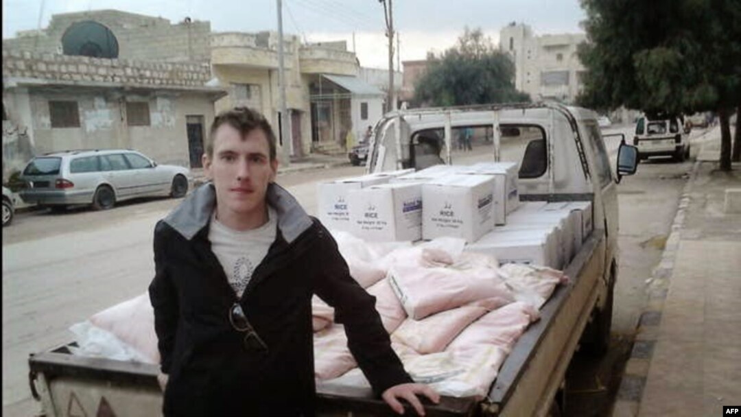 Islamic State's latest video shows the mass beheading of Syrian hostages and the killing of American aid worker Abdul-Rahman (Peter) Kassig (pictured), who was abducted in 2013.