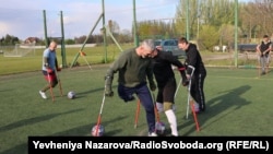 Тренування команди з ампфутболу для ветеранів «Січ», Запоріжжя, 30 квітня 2026 року 