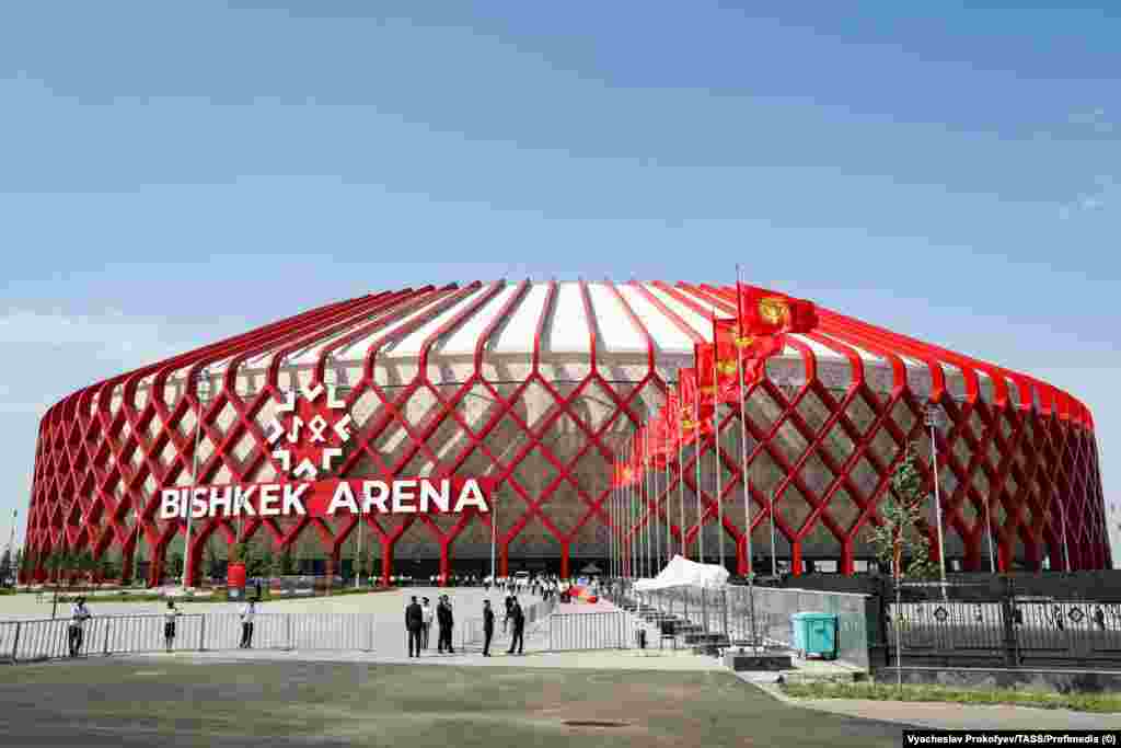 A view of the Bishkek Arena on August 31.Russia has reportedly expressed interest in hosting the games in 2028.
