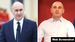 ფოტოკოლაჟი. ჯუანშერ ბურჭულაძე (მარცხნივ) და ლევან ხაბეიშვილი