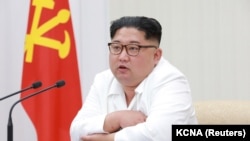 Udhëheqësi i Koresë së Veriut, Kim Jong Un.