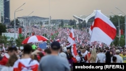 Hundreds of thousands of Belarusians took to the streets in August 2020 to protest a presidential election widely considered rigged.