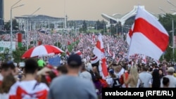 Оппозиционная акция в Минске в 2020 году