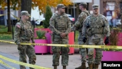 Військові Нацгвардії США біля місця стрілянини поблизу Білого дому, Вашингтон, 26 листопада 2025 року