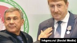 Рөстәм Миңнеханов һәм Андрей Кондратьев