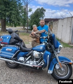 ზოა კოვალეცი შვილთან ერთად