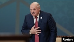 Аляксандар Лукашэнка на саміце ШАС у Астане, 4 ліпеня 2024