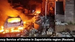 Последствия российских ударов по Запорожской области, архивное фото