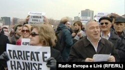 Protesta në Prishtinë