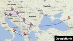 Проект газопровода "Южный поток" в обход Украины