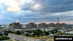 Запорожская атомная электростанция (ЗАЭС) возле города Энергодара Запорожской области. Июль 2019 года