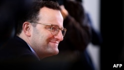 Jens Spahn (CDU) pe vremea când era ministrul Sănătății, în timpul pandemiei de Covid-19.