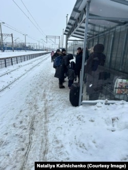 Вокзал у Холмі, Польща, 24 січня 2026 року