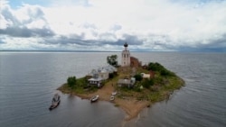 Russian Skydivers Restoring An Ancient Island Monastery