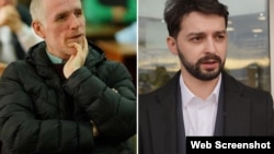 იგორ კეკელია და მისი ადვოკატი თორნიკე მიგინეიშვილი