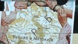 Ilustrativna fotografija: mapa Kosova na beogradskom autobusu, 7. decembar 2007.