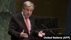 UN Secretary-General Antonio Guterres (file photo)