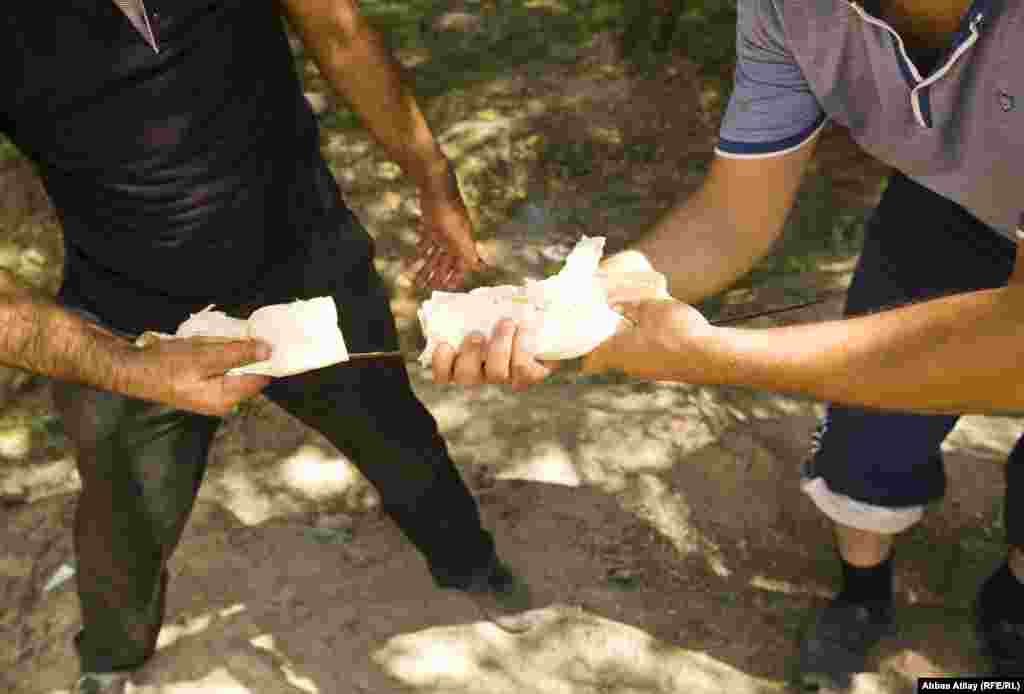 Kabablar hazırdır.