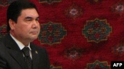 President Gurbanguly Berdymukhammedov takes part in a congress in Dashoguz.