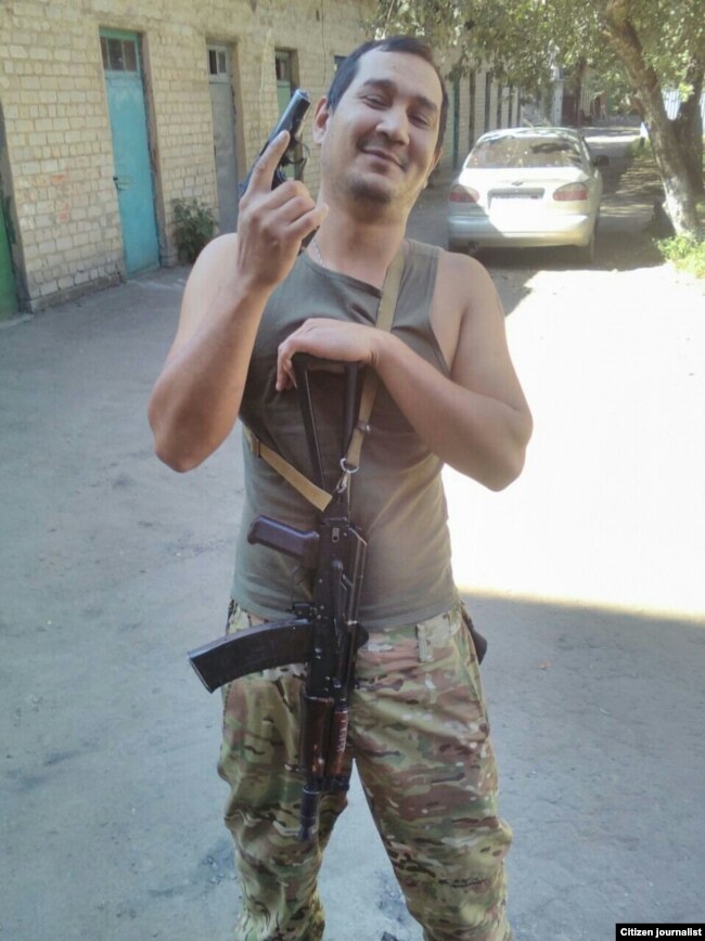 Ходжиакбар Шарипов на Донбассе.
