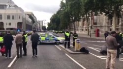 Pedestrians injured in London museum incident