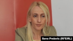 Montenegrin activist Ines Mrdovic (file photo)