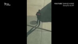 Відео арешту підозрюваного в нападі у Нью-Йорку (відео)