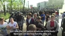 Poliția moscovită a reținut pentru scurt timp un corespondent Current Time