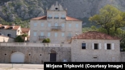 Palata Tripković u Dobroti, u Kotoru, Crna Gora 