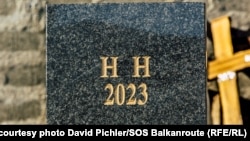 Neidentifikovani migranti i izbeglice sahranjeni su pod inicijalima NN, Loznica, Srbija, 27. januar 2026.