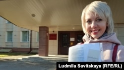 RFE/RL contributor Lyudmila Savitskaya 