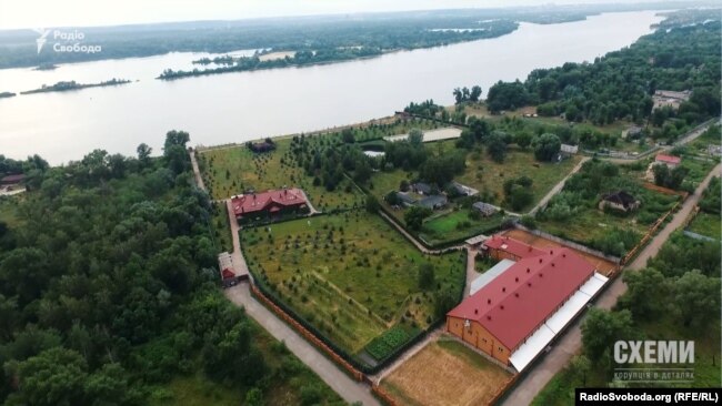 Ділянки, які орендує депутат Валентин Ничипоренко у Гнідині Бориспільського району на Київщині