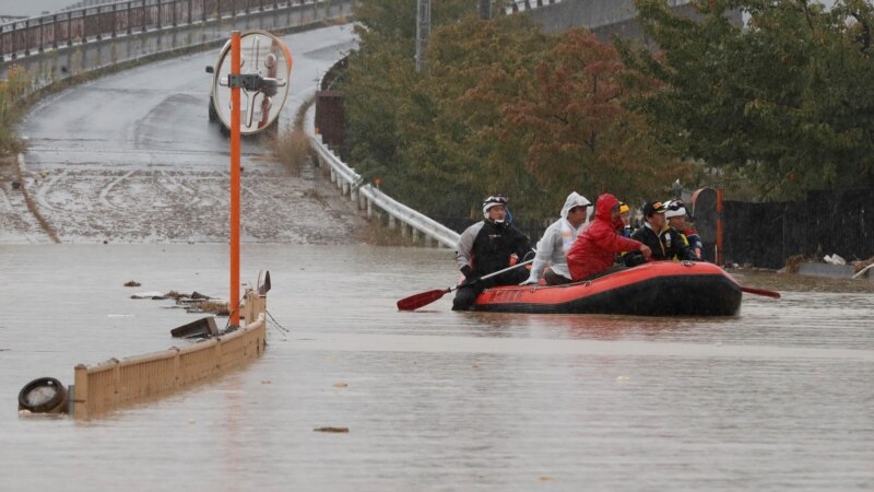 شمار قربانیان توفان کم‌سابقه ژاپن به ۶۶ نفر رسید؛ نگرانی دولت از ادامه بحران