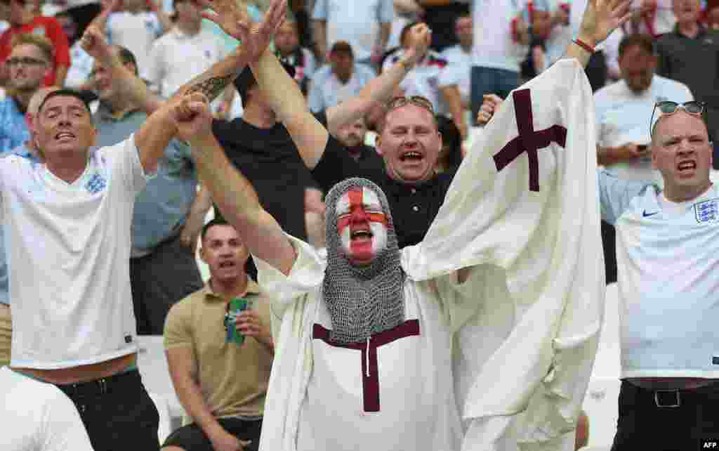 هواداران تیم انگلیس 