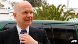 British Foreign Secretary William Hague