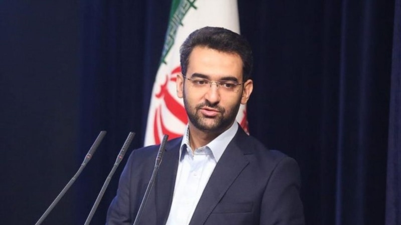وزیر ارتباطات ایران برای نخستین بار پس از قطعی اینترنت توئیت کرد