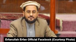 آرشیف، د افغانستان د ولسي جرګې نایب منشي عرفان الله عرفان 