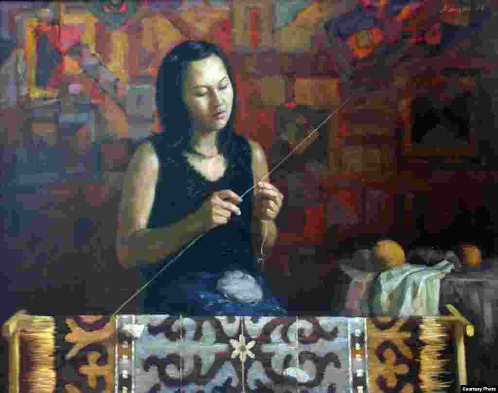 "Насият" (портрет младшей сестры).