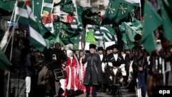 Турецкие черкесы устраивали акции против проведения Олимпиады в Сочи 