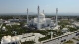 Shali, Russia - mosque named after the Prophet Mohammed / A general view shows a mosque named after the Prophet Mohammed, the largest in Europe according to local authorities, during an inauguration ceremony in the Chechen town of Shali, Russia August 23,
