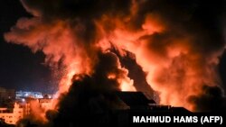 Eksplozije u Gazi nakon zračnih napada Izraela, 18. maj