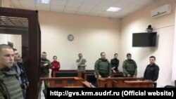 Кримський гарнізонний військовий суд, винесення вироку двом російським військовослужбовцям