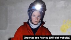 Активисты Greenpeace на АЭС Крюа во Франции, 28 ноября 2017