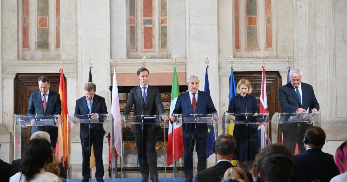 რომში "ვაიმარის სამკუთხედი+" ფორმატში ნატოს ჰააგის სამიტის დღის წესრიგზე იმსჯელეს: უკრაინა, თავდაცვითი ხარჯისა და სამხედრო წარმოების გაზრდა